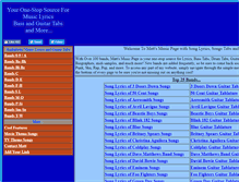 Tablet Screenshot of mattsmusicpage.com